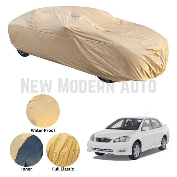 Toyota Corolla Anti Scratch Water Resistant Nylon Top Cover | Model 2002 - 2007