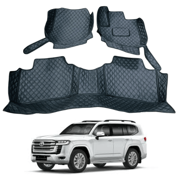 Toyota Land Cruiser 7D Floor Mats | 5 Pcs | Land Cruiser Best Floor Mats