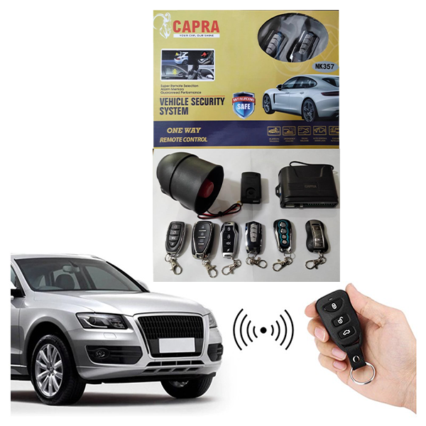 Capra Universal Car Security System With Remote