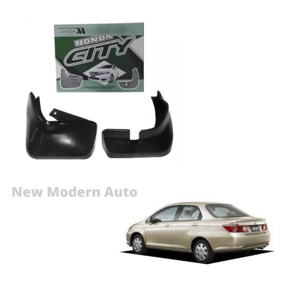 Honda City Mud Flaps 4 Pieces | Model 2003 - 2008 | Car Mudguard | Fender Mud Flaps | Splash Guards