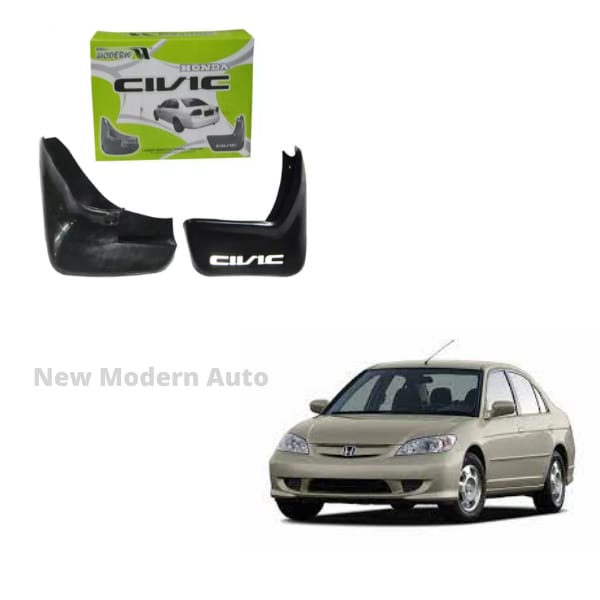 Honda City Mud Flaps 4 Pieces | Model 1998 - 2002 | Car Mudguard | Fender Mud Flaps | Splash Guards