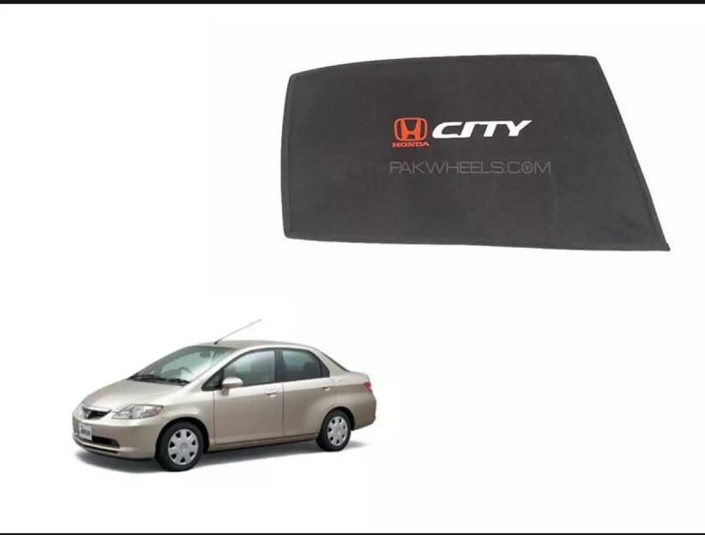 Honda City Sun Shades With Logo - 4 Pcs | Model 2002 - 2007 - New Modern Autos