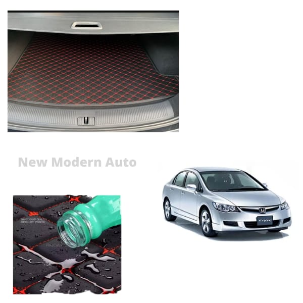 Honda Civic 7D Trunk Mat | Model 2003 - 2008 - New Modern Autos