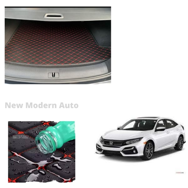 Honda Civic 7D Trunk Mat | Model 2017 - 2022 - New Modern Autos