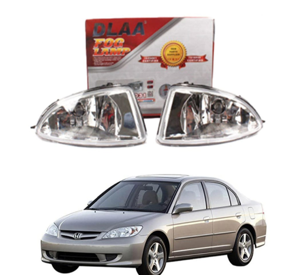 Honda Civic DLAA Fog Lamps Bumper Light | Civic Fog Lights | Model 2002 - 2008 - New Modern Autos