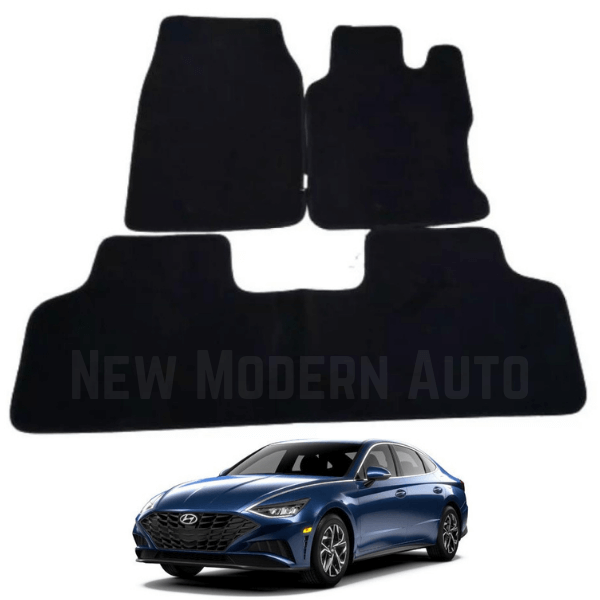 Hyundai Sonata Carpet Floor Mats | 3 Pcs | Sonata Floor Mats