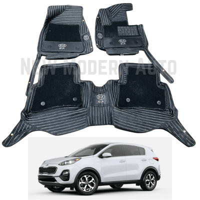 KIA Sportage 10D Floor Mats | 3 Pcs | Sportage Best floor Mats