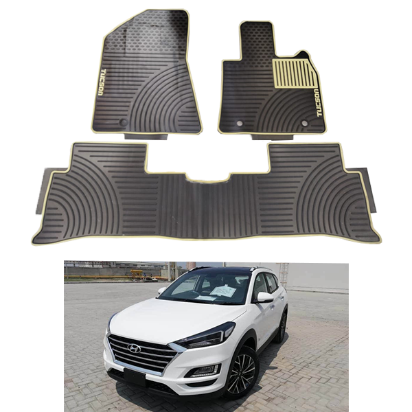 Hyundai Tucson Latex Smoke Car Floor Mat