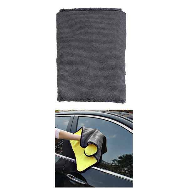 Micro Fiber Car Cleaning Cloth Grey Color