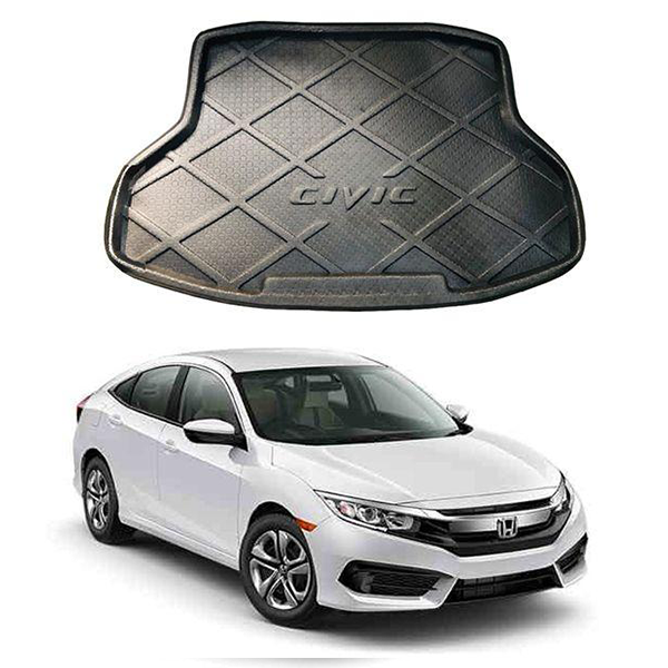 Honda Civic PVC Car Trunk Mat 2016-2022 Models