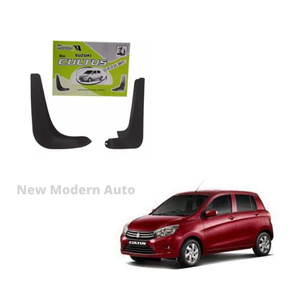 Suzuki Cultus Mud Flaps 4 Pieces | Model 2017 - 2022 | Car Mudguard | Fender Mud Flaps | Splash Guards