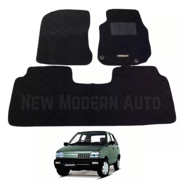 Suzuki Mehran Carpet Floor Mats | 3 Pcs | Mehran Floor Mats