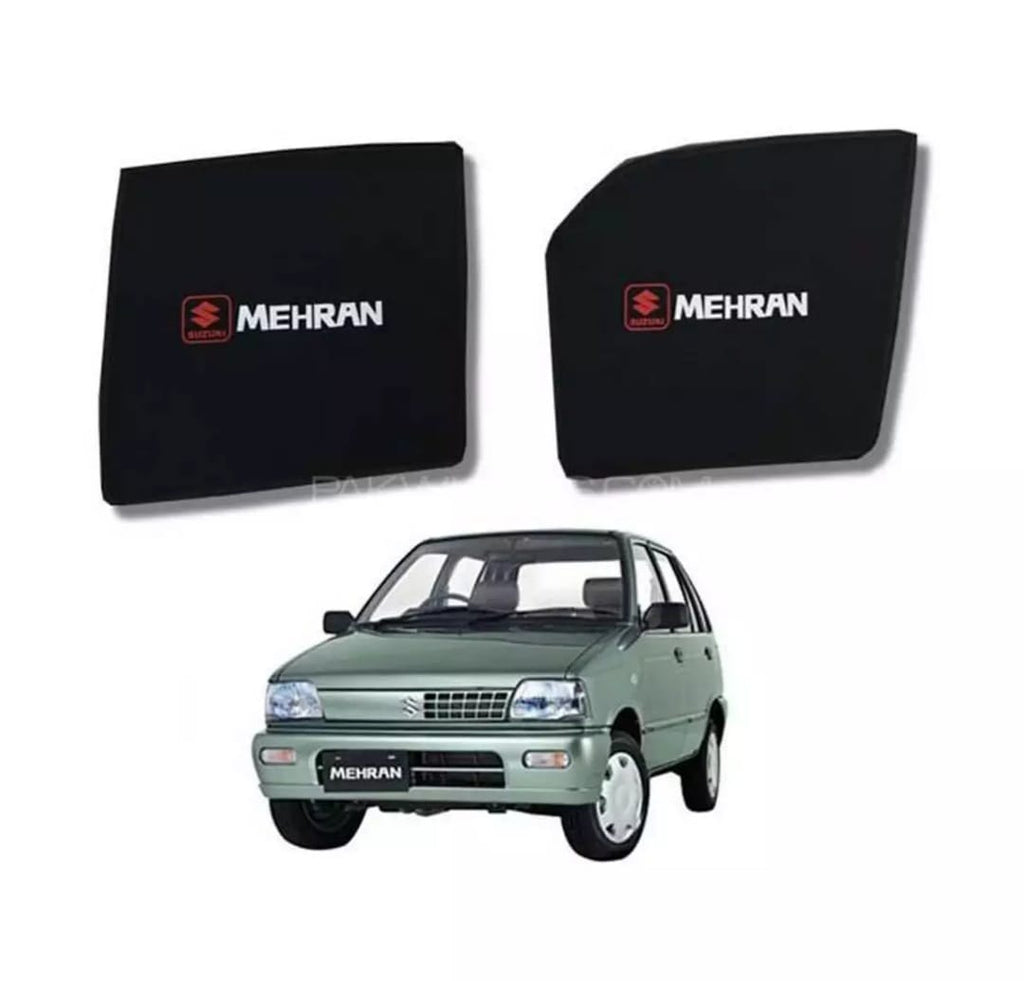 Suzuki Mehran Sun Shades With Logo - 4 Pcs