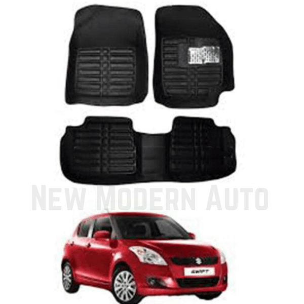 Suzuki Swift 5D Floor Mats | 3 Pcs | Swift Best Floor Mats | Swift 5D Floor