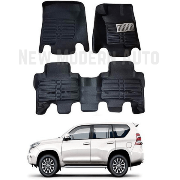 Toyota Land Cruiser 5D Floor Mats | Land Cruiser Best Floor Mats | Land Cruiser 5D Floor