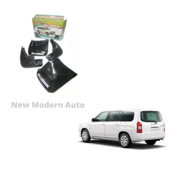 Toyota Probox Mud Flaps 4 Pieces | Car Mudguard | Fender Mud Flaps | Splash Guards - New Modern Autos