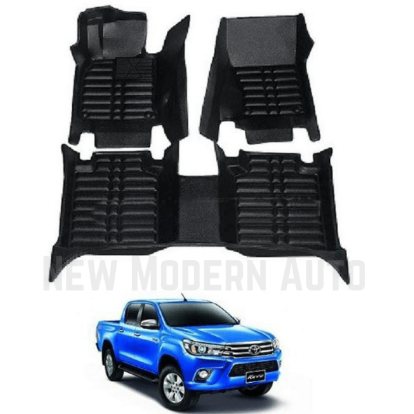 Toyota Vigo 5D Floor Mats | Vigo Best Floor Mats | Vigo 5D Floor - New Modern Autos