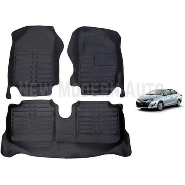 Toyota Yaris 5D Floor Mats | Yaris Best Floor Mats | Yaris 5D Floor