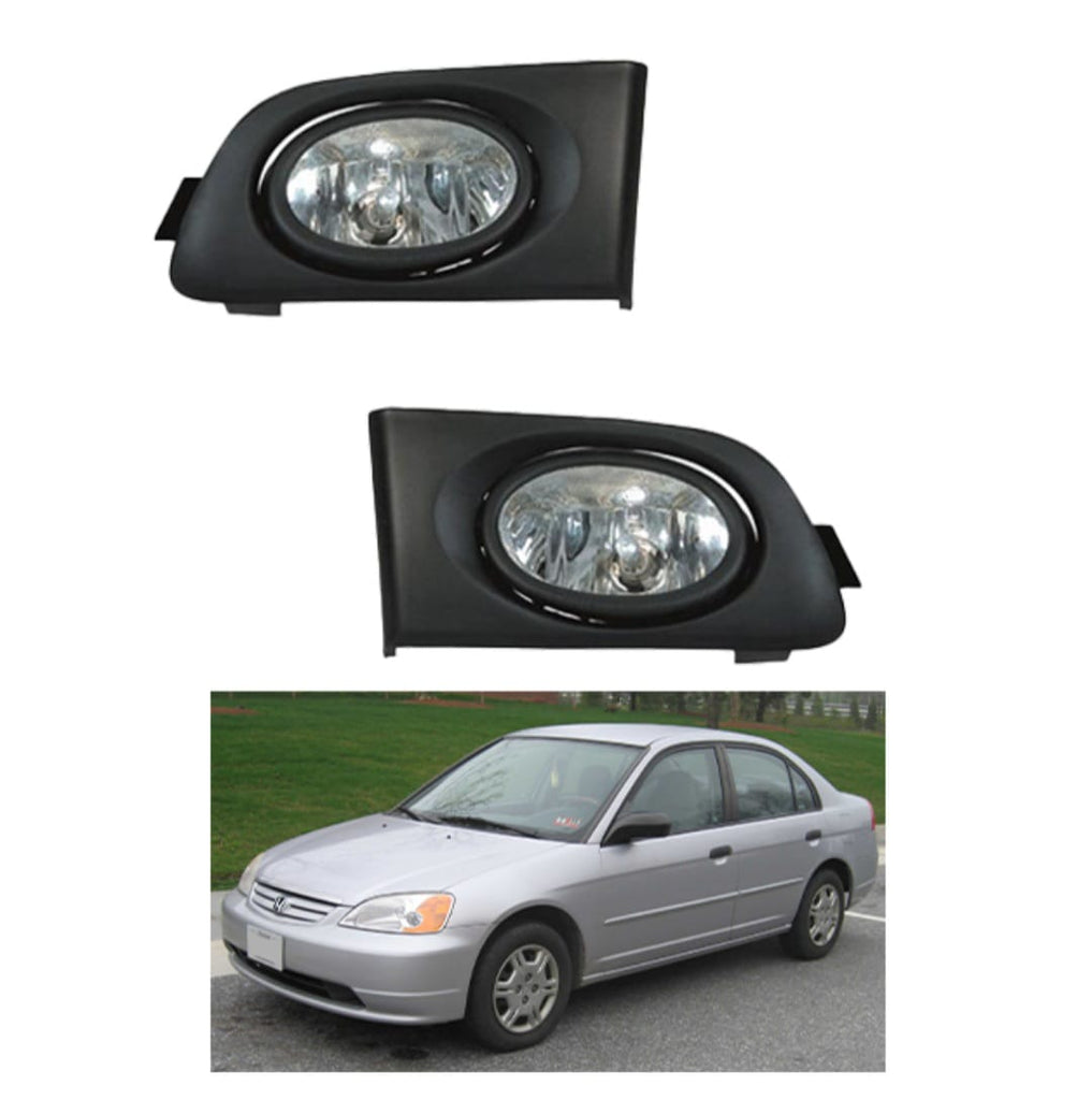 Honda Civic DLAA Fog Lamps Bumper Light | Civic Fog Lights | Model 2002 - 2008 - New Modern Autos