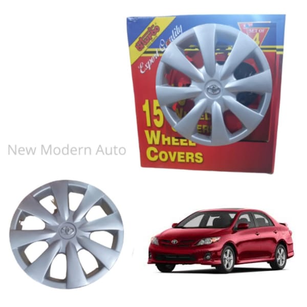 Toyota Corolla 15 inch Wheel Cover | Model 2008 - 2014 | Tire Wheel Cover | Wheel Center Cover | Wheel Decoration Item