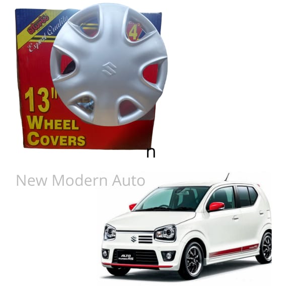 Suzuki Alto 13 inch Wheel Cover | Model 2018 - 2022 | Tire Wheel Cover | Wheel Center Cover | Wheel Decoration Item