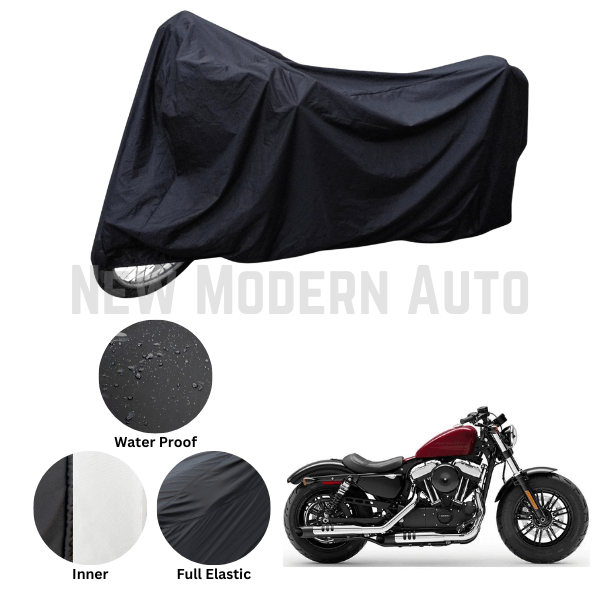 Harley Davidson Water Resistant Neoprene Top Cover - New Modern Autos