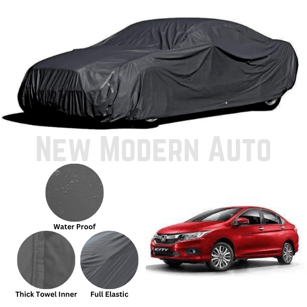 Honda City Microfiber Anti Scratch & Anti Swirls Water Resistant Top Cover | Model 2021 - 2022