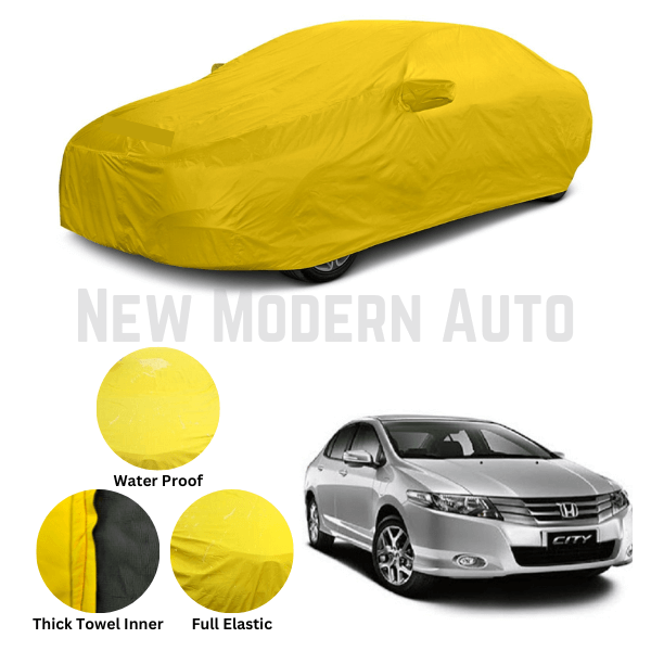 Honda City Microfiber Anti Scratch & Anti Swirls Water Resistant Top Cover | Model 2009 - 2020