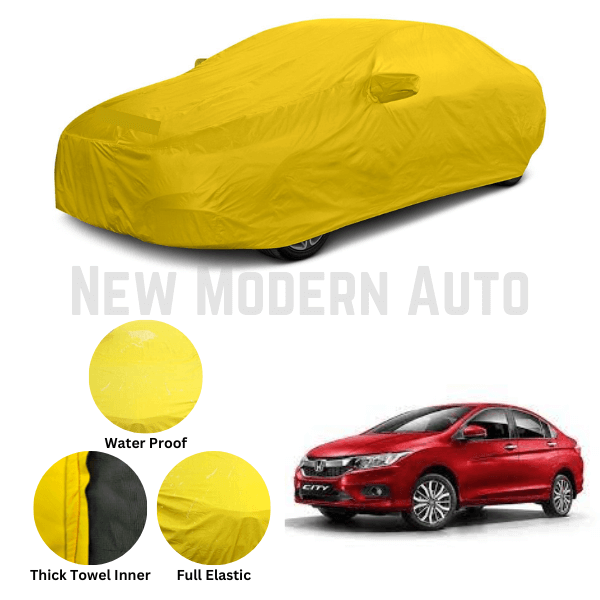 Honda City Microfiber Anti Scratch & Anti Swirls Water Resistant Top Cover | Model 2021 - 2022