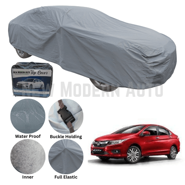 Honda City Anti Scratch Water Resistant PVC Cotton Top Cover | Model 2021 - 2024