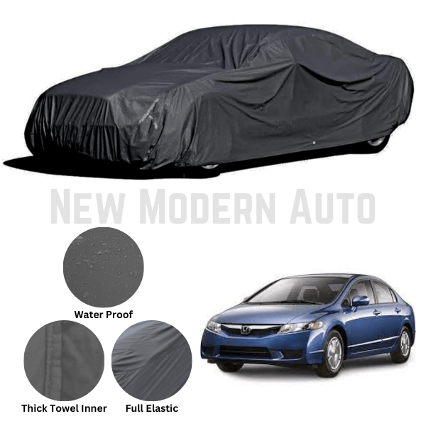 Honda Civic Microfiber Anti Scratch & Anti Swirls Water Resistant Top Cover | Model 2007 - 2012