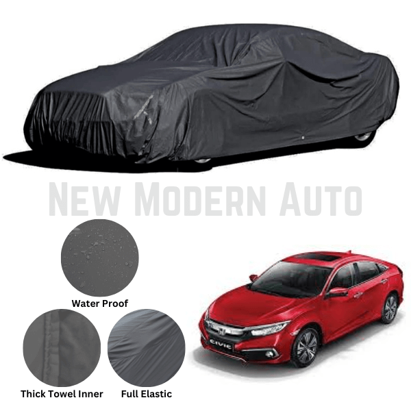 Honda Civic Microfiber Anti Scratch & Anti Swirls Water Resistant Top Cover | Model 2017 - 2021