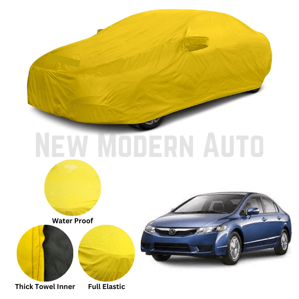 Honda Civic Microfiber Anti Scratch & Anti Swirls Water Resistant Top Cover | Model 2007 - 2012