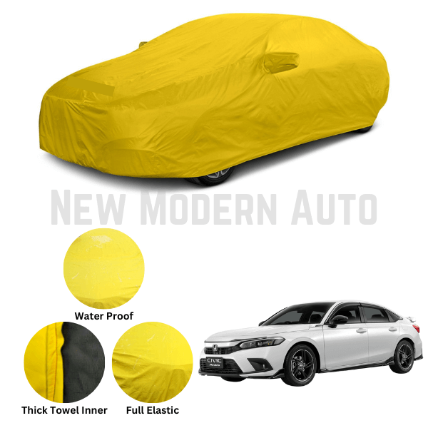 Honda Civic Microfiber Anti Scratch & Anti Swirls Water Resistant Top Cover | Model 2022