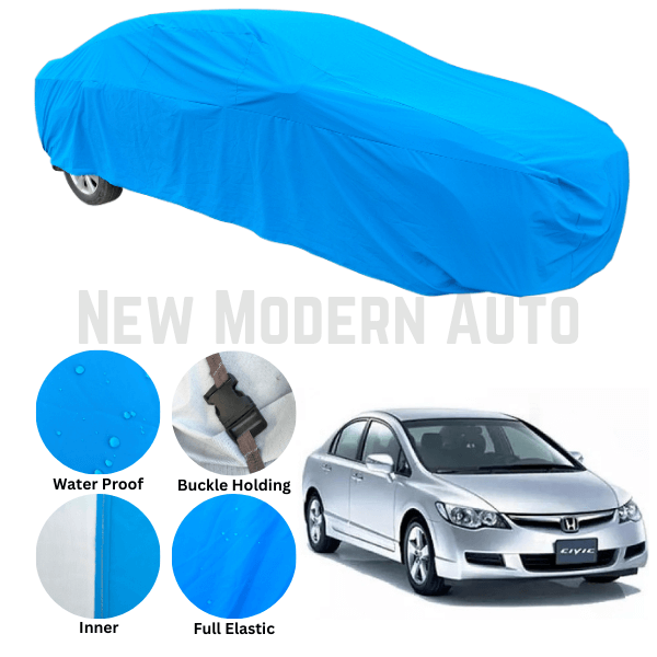 Honda Civic Anti Scratch Water Resistant Neoprene Top Cover | Model 2007 - 2012 - New Modern Autos