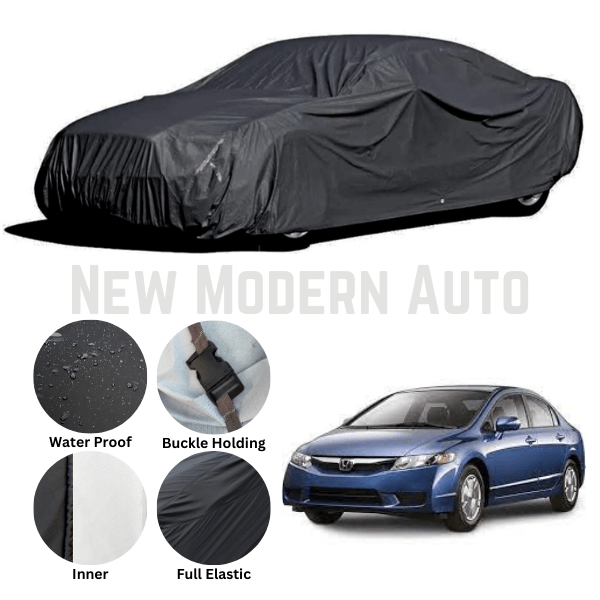 Honda Civic Anti Scratch Water Resistant Neoprene Top Cover | Model 2007 - 2012 - New Modern Autos