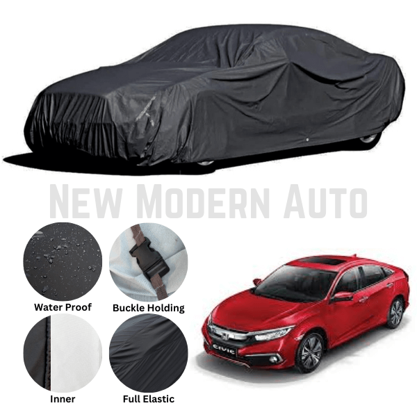 Honda Civic Anti Scratch Water Resistant Neoprene Top Cover | Model 2017 - 2021 - New Modern Autos