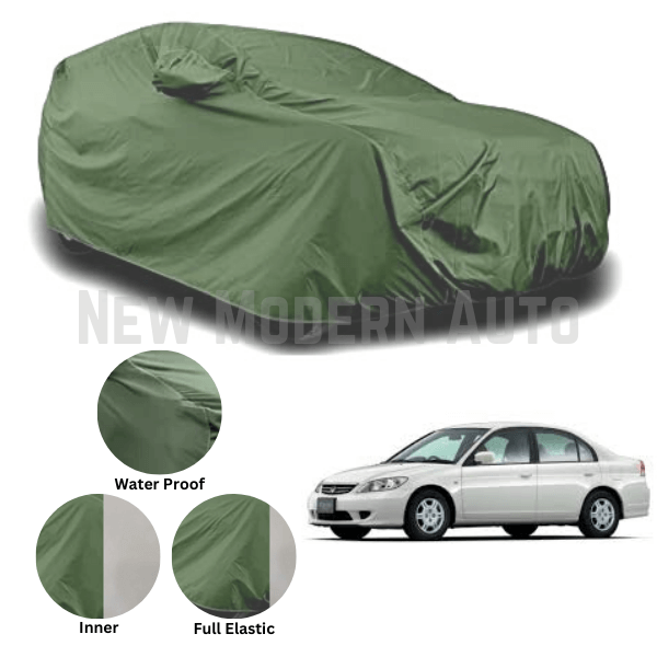 Honda Civic Anti Scratch Water Resistant Neoprene Top Cover | Model 2002 - 2006 - New Modern Autos