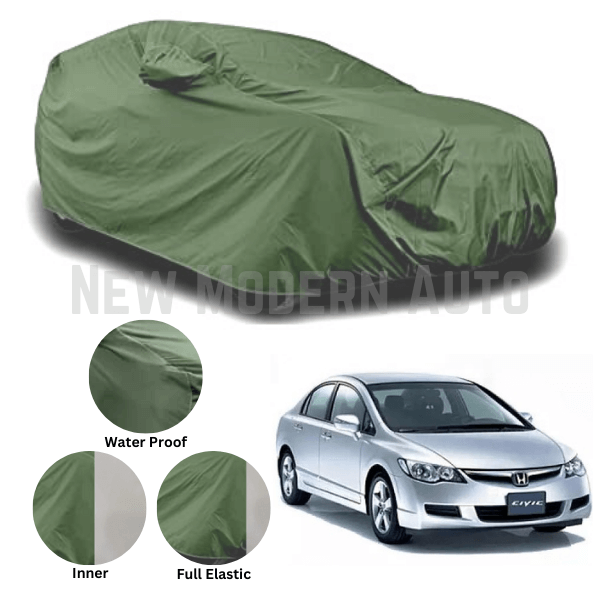 Honda Civic Anti Scratch Water Resistant Neoprene Top Cover | Model 2007 - 2012 - New Modern Autos