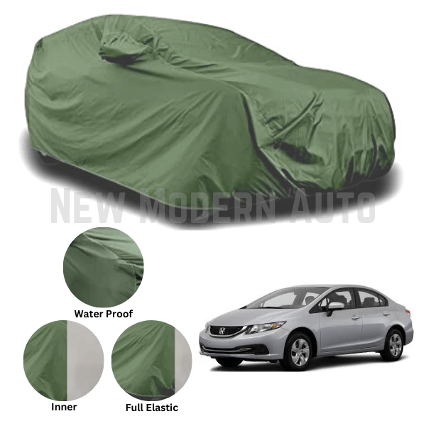 Honda Civic Anti Scratch Water Resistant Neoprene Top Cover | Model 2013 - 2016 - New Modern Autos