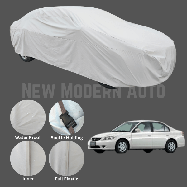 Honda Civic Anti Scratch Water Resistant Neoprene Top Cover | Model 2001 - 2006 - New Modern Autos