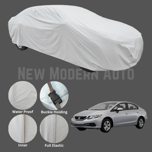 Honda Civic Anti Scratch Water Resistant Neoprene Top Cover | Model 2013 - 2016 - New Modern Autos