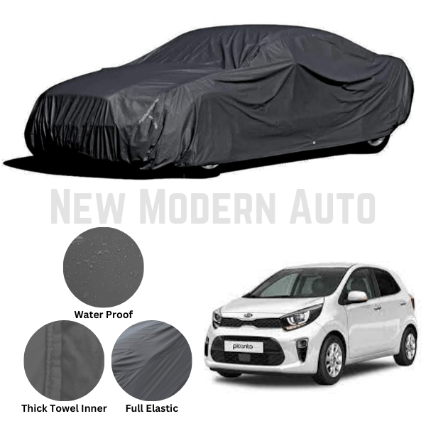 KIA Picanto Microfiber Anti Scratch & Anti Swirls Water Resistant Top Cover