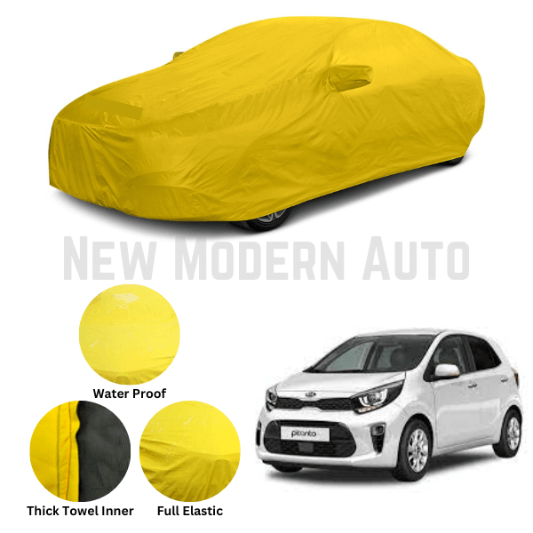 KIA Picanto Microfiber Anti Scratch & Anti Swirls Water Resistant Top Cover