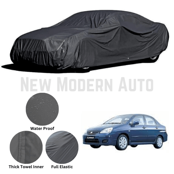 Suzuki Liana Microfiber Anti Scratch & Anti Swirls Water Resistant Top Cover