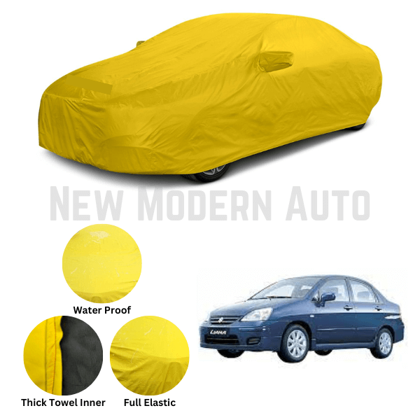 Suzuki Liana Microfiber Anti Scratch & Anti Swirls Water Resistant Top Cover