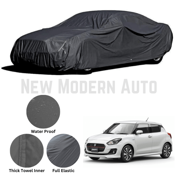 Suzuki New Swift Microfiber Anti Scratch & Anti Swirls Water Resistant Top Cover