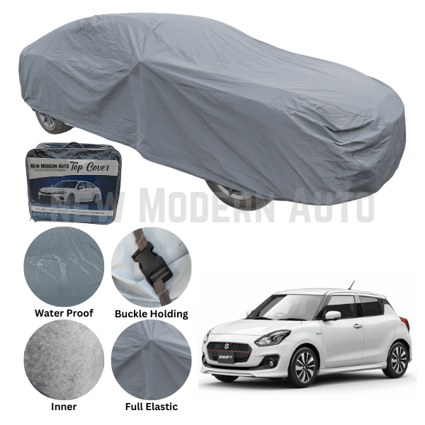 Suzuki New Swift Anti Scratch Water Resistant PVC Cotton Top Cover