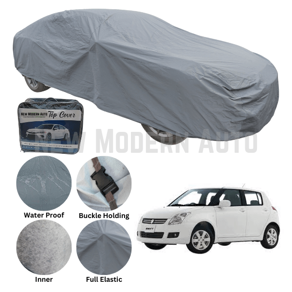 Suzuki Old Swift Anti Scratch Water Resistant PVC Cotton Top Cover