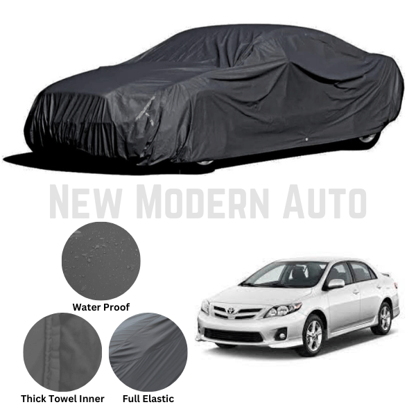 Toyota Corolla Microfiber Anti Scratch & Anti Swirls Water Resistant Top Cover | Model 2009 - 2014